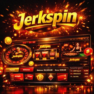 Official Jerkspin Gaming Platform and cashier interface
